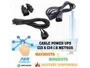 CABLE POWER UPS C13 A C14 1.8 METROS