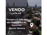 Vendo terreno en Barrio Herrera