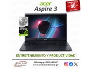 Notebook Acer Aspire 3 Intel Core i7 MX330. Adquirila en cuotas!