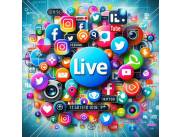 Servicio de transmisón en vivo por redes sociales / streaming
