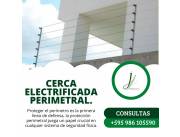 Cerco eléctrico: ¡Tu mejor aliado contra la delincuencia!