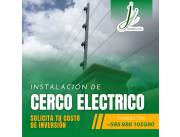 "Protege tu Hogar Hoy con Cerca Electrica"
