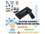 SPLITTER VIDEOWALL HDMI 4K 3X3 CON CONTROL