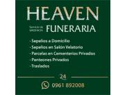 Funeraria Urgencias 24 horas Servicio Exequial