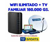 COMBO HOGAR ILIMITADO, WIFI MAS TV TIGO SUPER PROMO X HOY