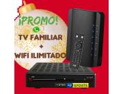 WIFI HOGAR ILIMITADO MAS TV TIGO CON FUTBOL PARAGUAYO CON SUPER PROMO