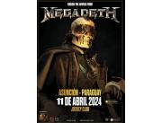 Ticket PREFERENCIA - MEGADETH 11/04/2024