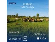 💢 VENDO EN EL CHACO 💢 📌 Dpto. de Alto Paraguay Propiedad en zona Tte. Martínez 2.550Ha