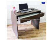 Mesa escritorio Mua marrón c/ mega cajón