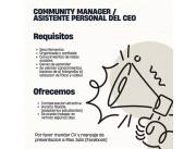 Community manager / asistente personal