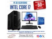 PC de Escritorio Intel Core i7 SSD 1 TB. Adquirila en cuotas!