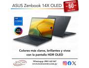 Notebook ASUS Zenbook 14X OLED i7. Adquirila en cuotas!