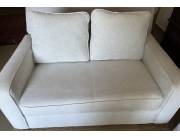 VENDO SOFA DE DOS CUERPOS TELA DE LINO VENDO SOFA DE DOS CUERPOS TELA DE LINO