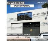 ALQUILO SALON COMERCIAL 800m2 ZONA VILLAMORRA ALQUILO SALON COMERCIAL 800m2 ZONA VILLAMORRA