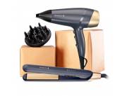 COMBO PLANCHITA + SECADOR DE PELO + ESTUCHE REMINGTON LUXE ! NUEVOS EN CAJA CON GARANTIA COMBO PLANCHITA + SECADOR DE PELO + ESTUCHE REMINGTON LUXE ! NUEVOS EN CAJA CON GARANTIA