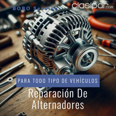 Reparación de alternadores y parte eléctrica | Clasipar Mecánica / Talleres - Reparación de alternadores y parte eléctrica