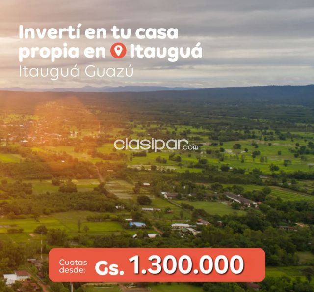 Casa+Terreno con Financiacion a Precio de Alquiler | Clasipar Casas - Casa+Terreno con Financiacion a Precio de Alquiler