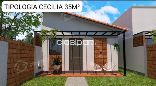 Casa+Terreno convencional financiado a precio de Alquiler | Clasipar Casas - Casa+Terreno convencional financiado a precio de Alquiler