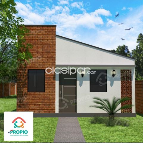 Casa+Terreno convencional financiado a precio de Alquiler | Clasipar Casas - Casa+Terreno convencional financiado a precio de Alquiler