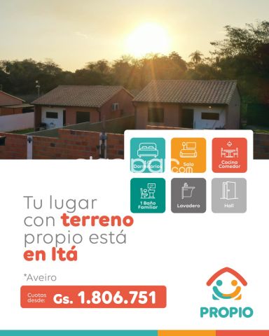 Casa+Terreno con Financiacion a Precio de Alquiler | Clasipar Casas - Casa+Terreno con Financiacion a Precio de Alquiler