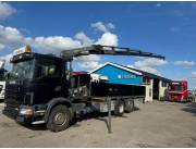 Scania 114C 380 6x2 con grua HIAB 166E-4 DUO con control remoto Scania 114C 380 6x2 con grua HIAB 166E-4 DUO con control remoto