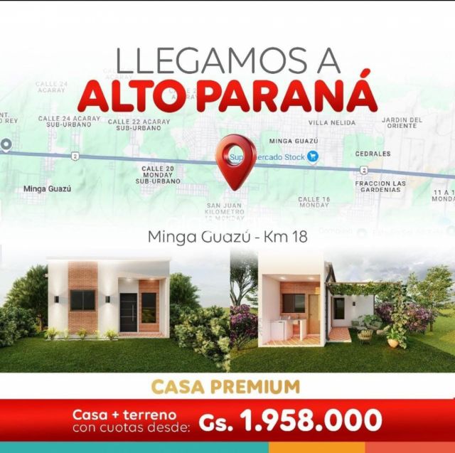Casa+Terreno con Financiacion a Precio de Alquiler | Clasipar Casas - Casa+Terreno con Financiacion a Precio de Alquiler