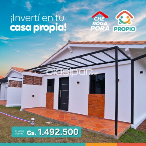 Casa+Terreno con Financiacion a Precio de Alquiler | Clasipar Casas - Casa+Terreno con Financiacion a Precio de Alquiler