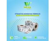 Etiquetas adhesivas termicas Etiquetas adhesivas termicas