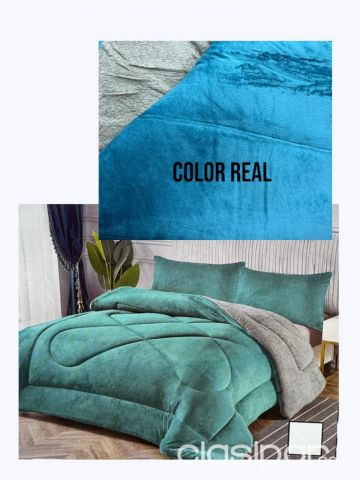 🌀 Edredón de 3 piezas antialérgico con ovejero 💠TAMAÑO FULL ✅1 COBERTOR 210X230cm | Clasipar Ropa y calzados - 🌀 Edredón de 3 piezas antialérgico con ovejero 💠TAMAÑO FULL ✅1 COBERTOR 210X230cm