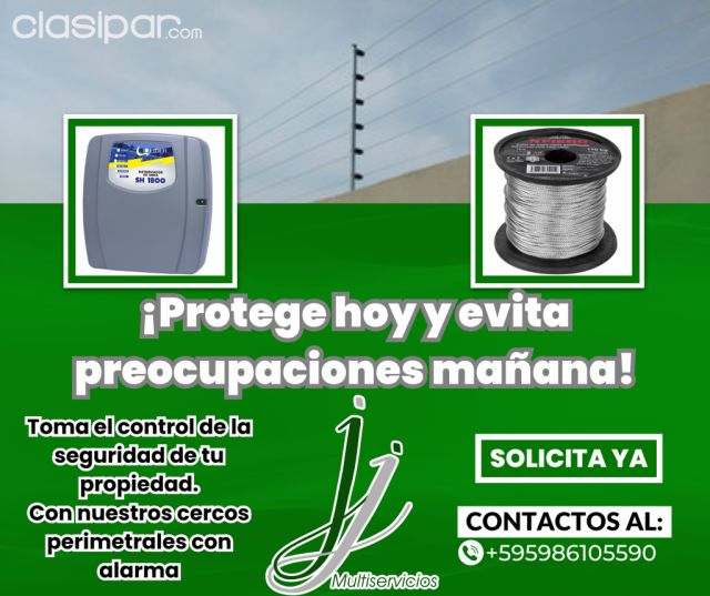 Robo CERO. Tranquilidad TOTAL. Descubre el sistema de cerco eléctrico que todos envidiarán | Clasipar Oficios / Técnicos / Profesionales - Robo CERO. Tranquilidad TOTAL. Descubre el sistema de cerco eléctrico que todos envidiarán