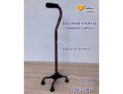 BASTON DE 4 PUNTAS BASE CURVA BASTON DE 4 PUNTAS BASE CURVA