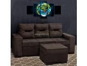 SOFA JORDAN ABBA TRES LUGARES (7299) SOFA JORDAN ABBA TRES LUGARES (7299)