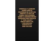 OFERTA ! LAMBARE.VENDO AMPLIA PROPIEDAD SOBRE LA AV.B.GUGGIARI..CON VIVIENDA Z/ DON JULIAN OFERTA ! LAMBARE.VENDO AMPLIA PROPIEDAD SOBRE LA AV.B.GUGGIARI..CON VIVIENDA Z/ DON JULIAN