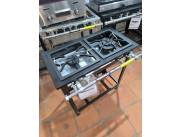 Cocina industrial 2 hornallas venancio 1 hornalla doble quemador 1hornalla quemador simple Cocina industrial 2 hornallas venancio 1 hornalla doble quemador 1hornalla quemador simple