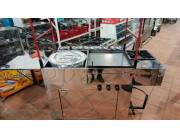 Carrito lomitero con olla industrial - 2 hornalla de 30x30 Industrial Carrito lomitero con olla industrial - 2 hornalla de 30x30 Industrial