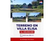 TERRENO EN VENTA EN VILLA ELISA TERRENO EN VENTA EN VILLA ELISA