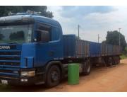 OFERTA!!! EQUIPO COMPLETO SCANIA 124/400 AÑO 95 CON CARRETA 14.50 AÑO 97. OFERTA!!! EQUIPO COMPLETO SCANIA 124/400 AÑO 95 CON CARRETA 14.50 AÑO 97.