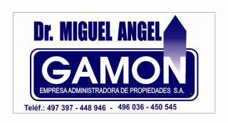 DR MIGUEL A GAMON EMPRESA ADMINISTRADORA DE PROPIEDADES S.A | Clasipar.com