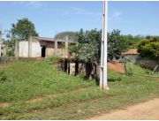 REMATO 2 TERRENOS JUNTOS CON ESTRUCTURA DE HORMIGON P/ TRES NIVELES