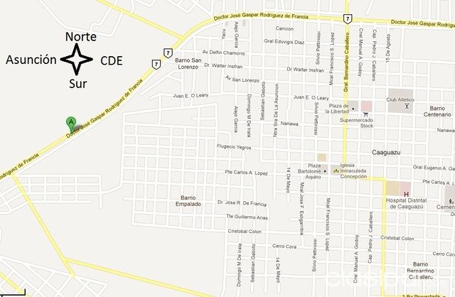 Vendo 1 hectarea sobre Ruta 7, entrada a Caaguazu — foto 2