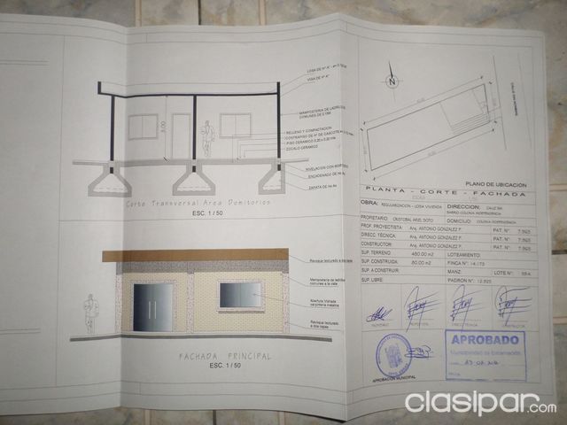 CASA, LOSA PARA 2 PLANTAS. Bº SAN ISIDRO. — foto 3