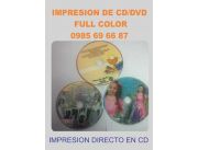 Impresion CD Grabacion