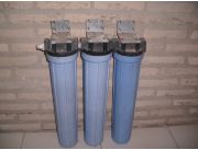 Vendo filtros de agua de gran capacidad USADOS