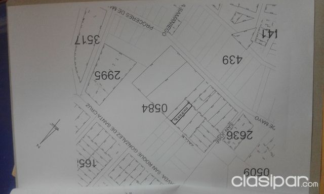 vendo 2 terrenos juntos en encarnacion a 2 cuadras de la aduana — foto 2