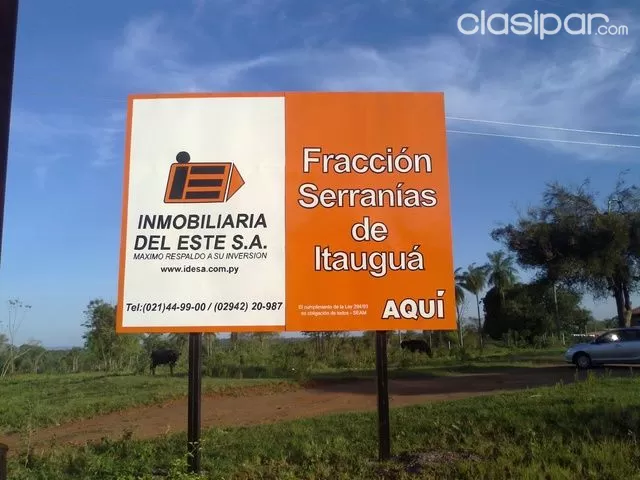 VENDO 2 TERRENOS EN ITAGUA — foto 2