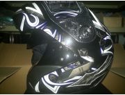 Vendo super casco articulado con visor...