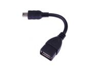 Cable usb mini macho a Usb b hembra OTG, Tel 557-557 www.complus.com.py