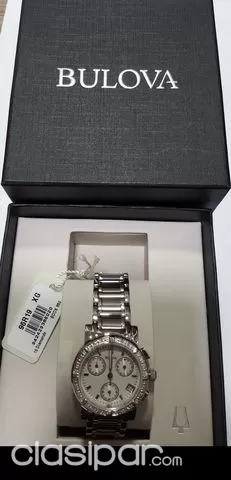 Reloj bulova best sale mujer con brillantes