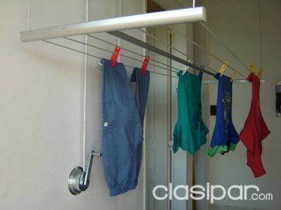 Vendo tendederos de ropa de techo, ideal para Dptos., duplex. — foto 2