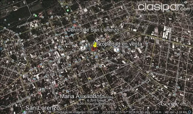 VENDO IMPORTANTE PROPIEDAD DE 1670 m2 EN EL CENTRO DE SAN LORENZO..!!!! — foto 3